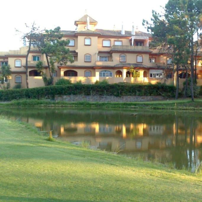 Laguna Golf, Hoyo 17, Islantilla Esterno foto